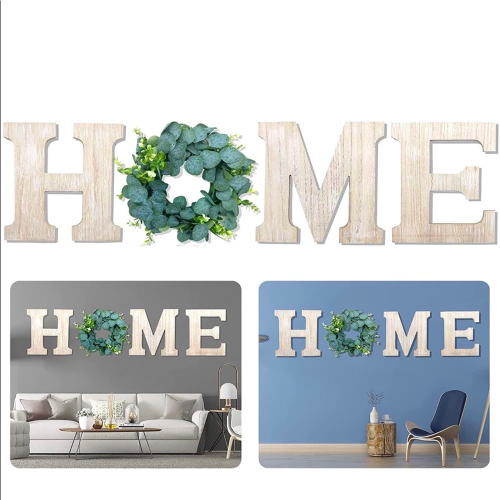 Wall Hanging Home Letter Decoration